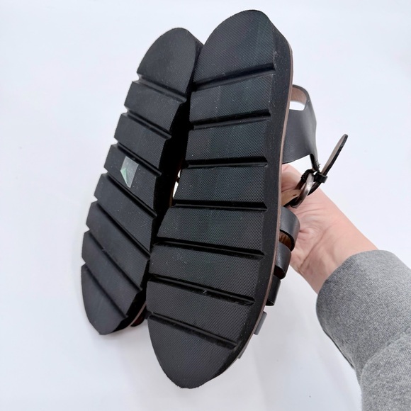 Anthropologie Black Strappy Sandals - Picture 8 of 10